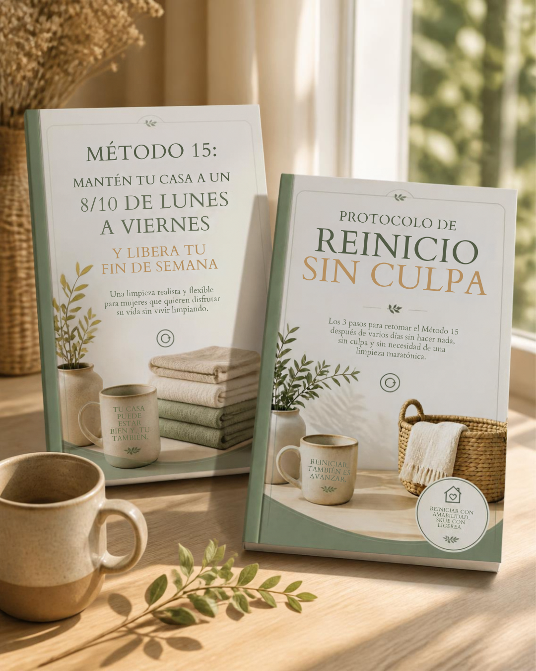 Método 15: Mantén tu casa en  un 8/10 de lunes a viernes y  libera tu fin de semana